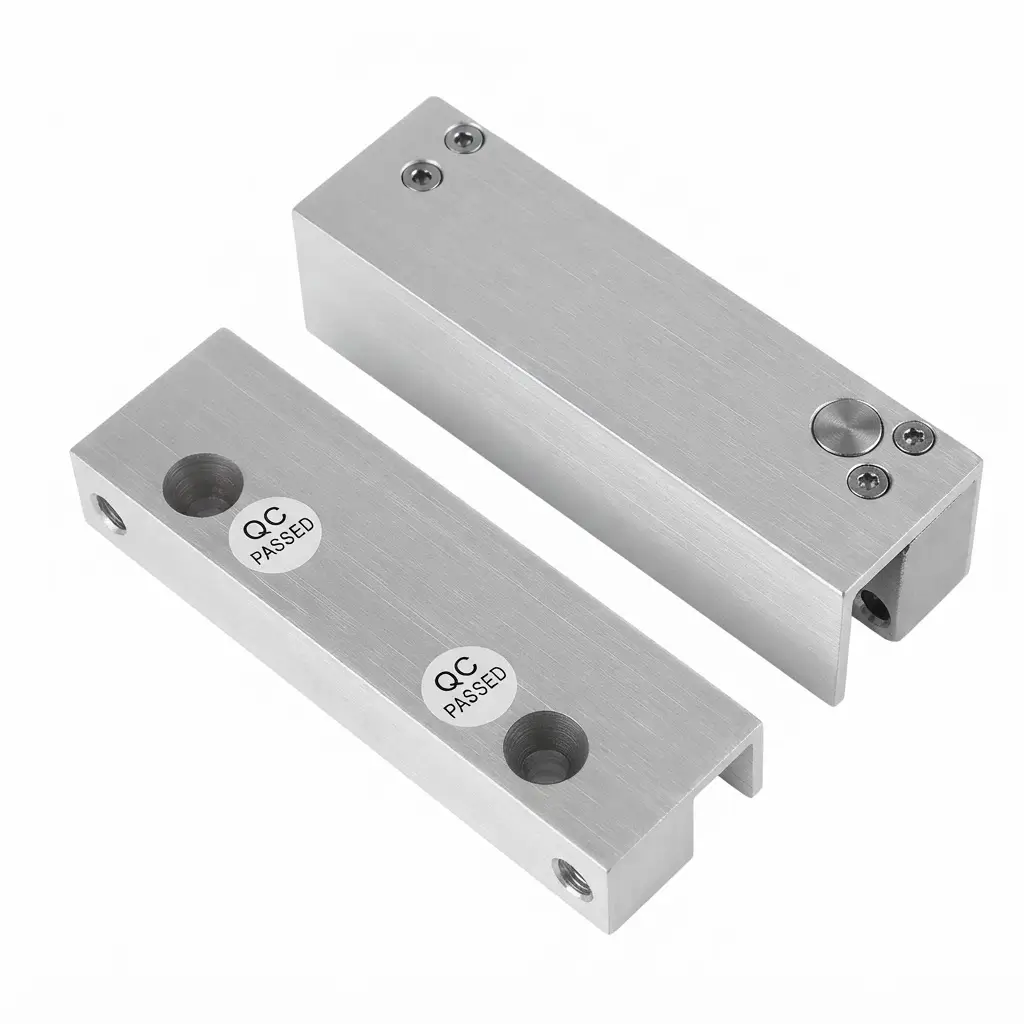 BB-101FL Frameless Drop Bolt — Door Accessories device