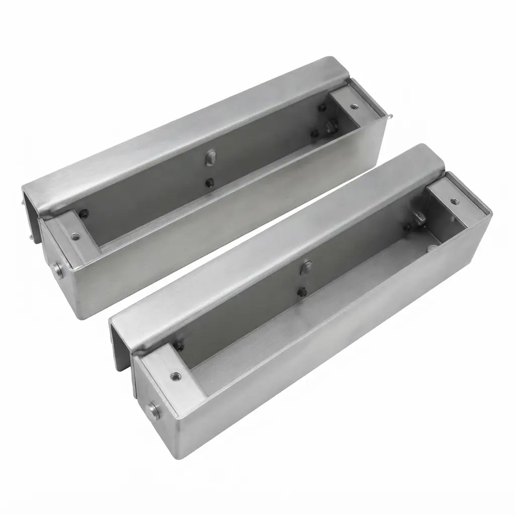 BBLU Bolt Lock Bracket — Door Accessories device