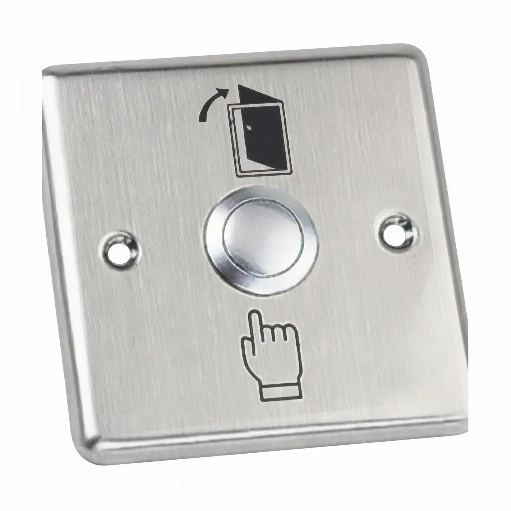 metal push button big