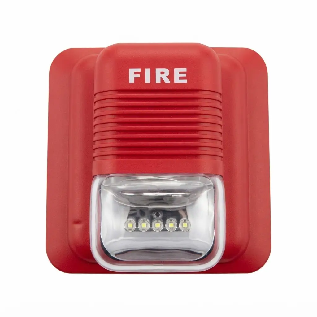 Strobe Fire Alarm Hooter — Door Accessories device