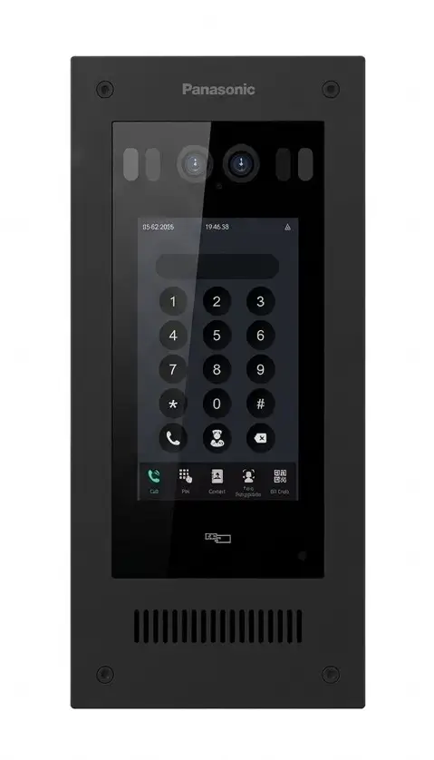 panasonic vl vq9000sx multi tenant sip lobby display station