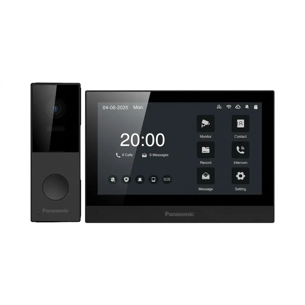 panasonic vl vqs300sx ip sip video door phone kit room monitor door station